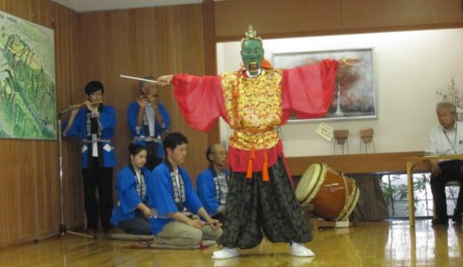 第1回時の駅講座「瑠璃寺の獅子舞」