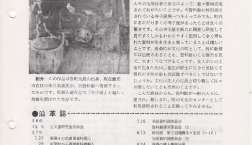 資料館報３号
