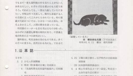 資料館報６号