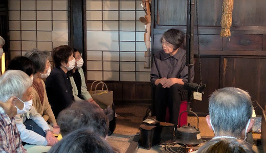 大人の体験講座　「いろり端で楽しむ昔話」